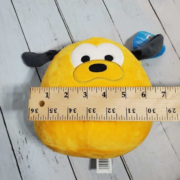 Squishmallows 6" - 7" Disney Pluto Dog Plush Kellytoy 2021 NEW - Picture 13 of 13